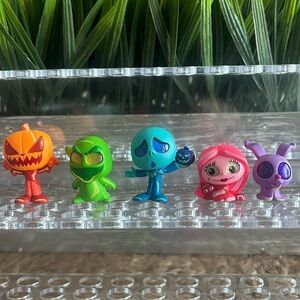 Disney Doorables Neon Pops NBC! W/ Jack and Ogee Boogie